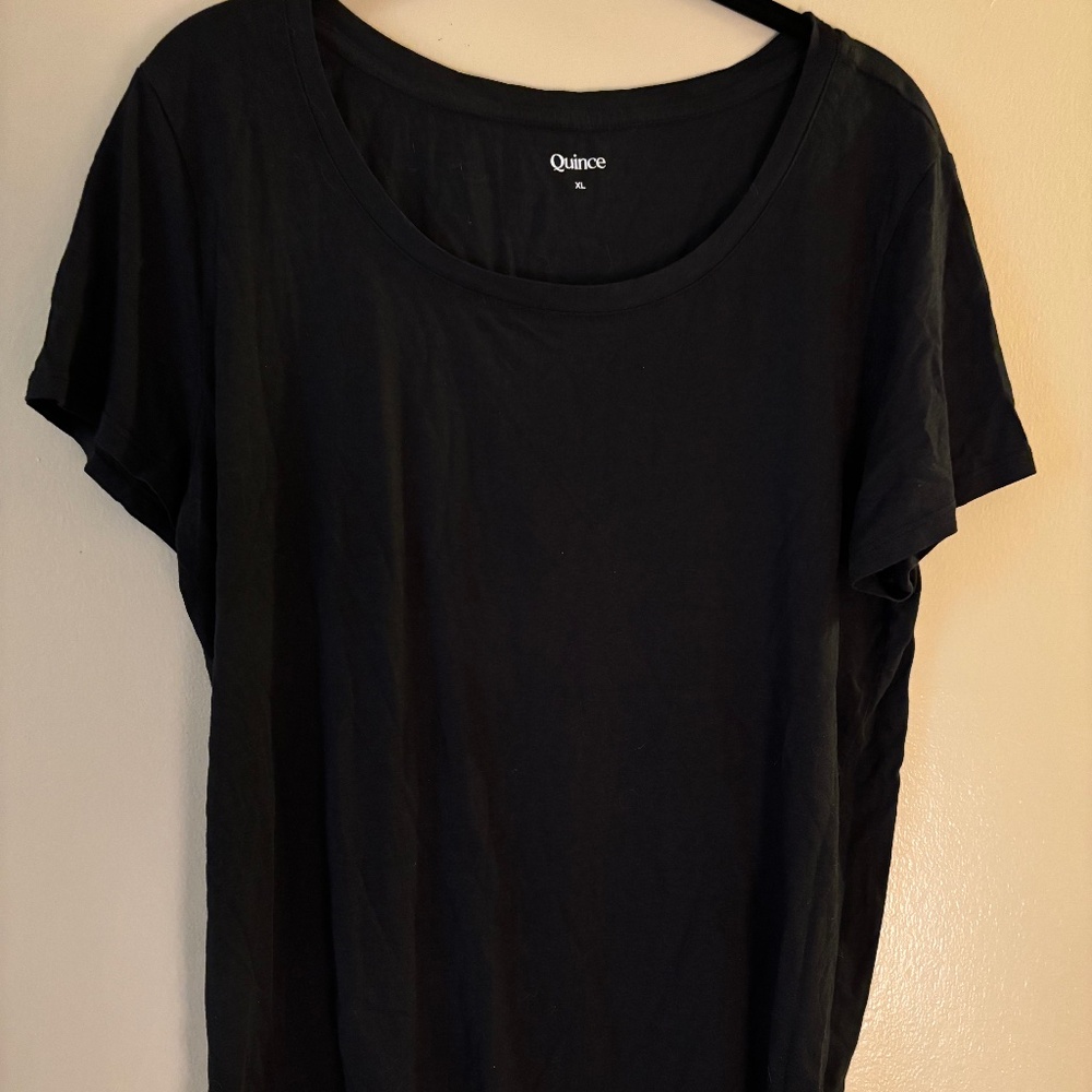 Quince Modal Scoop Neck Tee